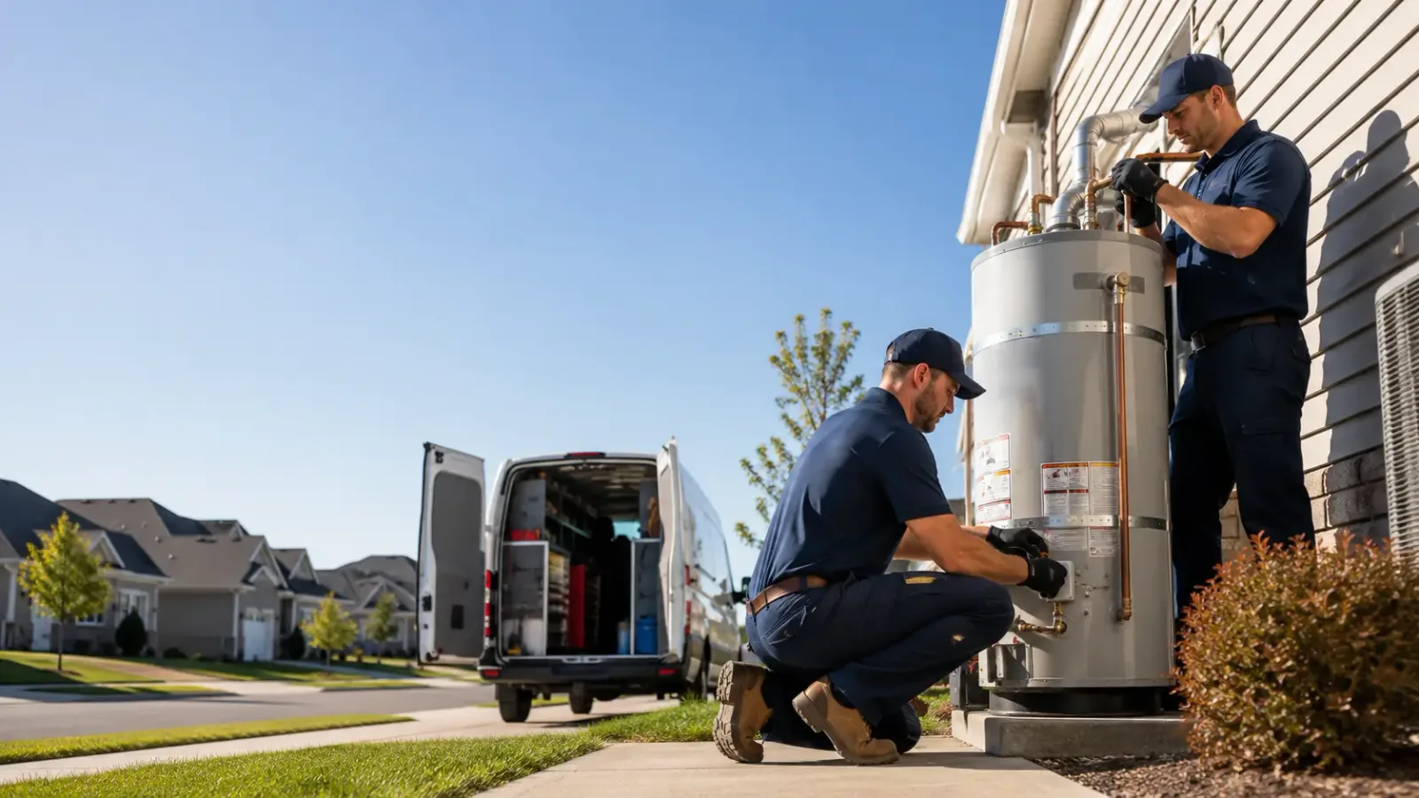 Water Heater Installation in Wheatland, IN